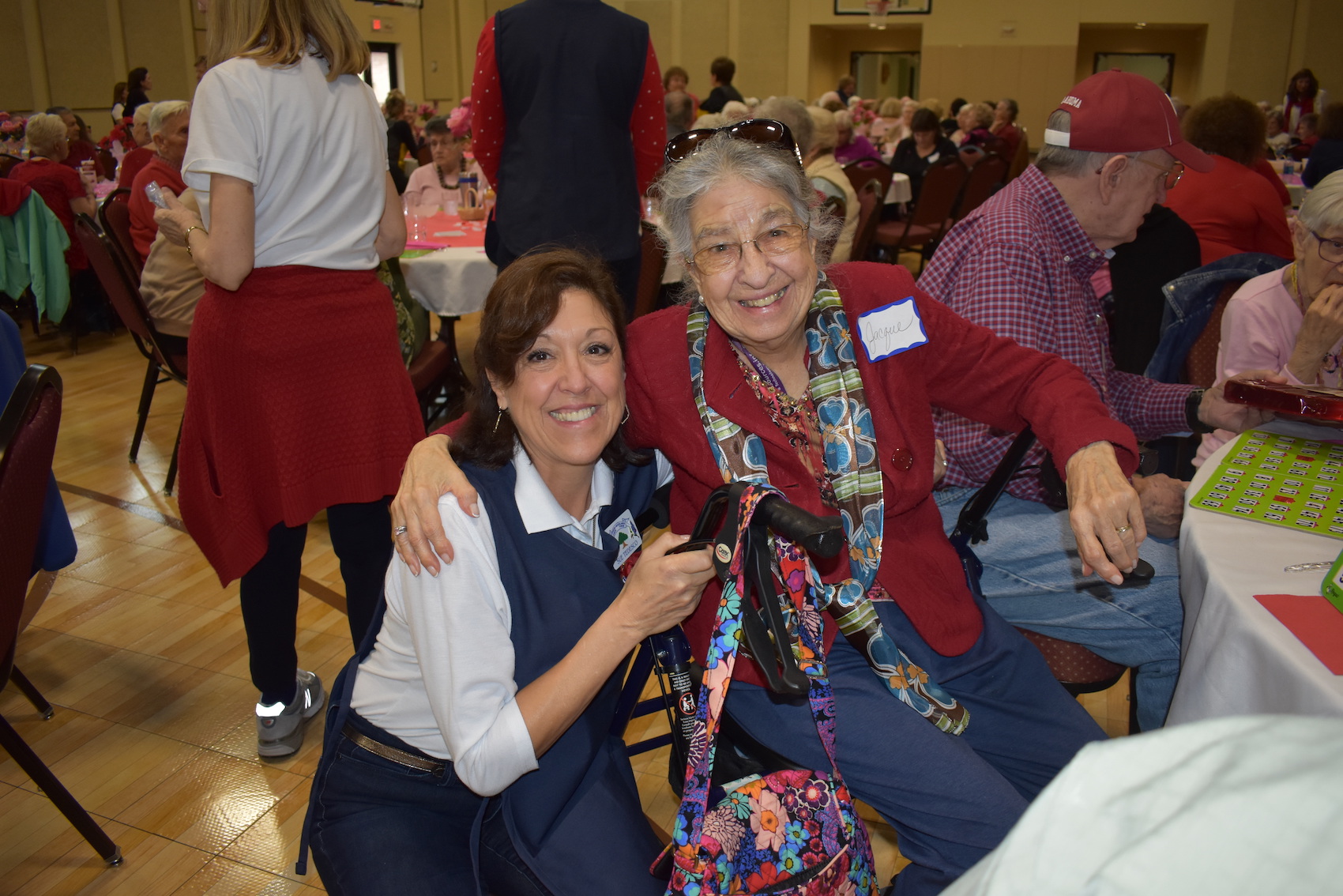 CWJF member poses with Forum Friends Participant